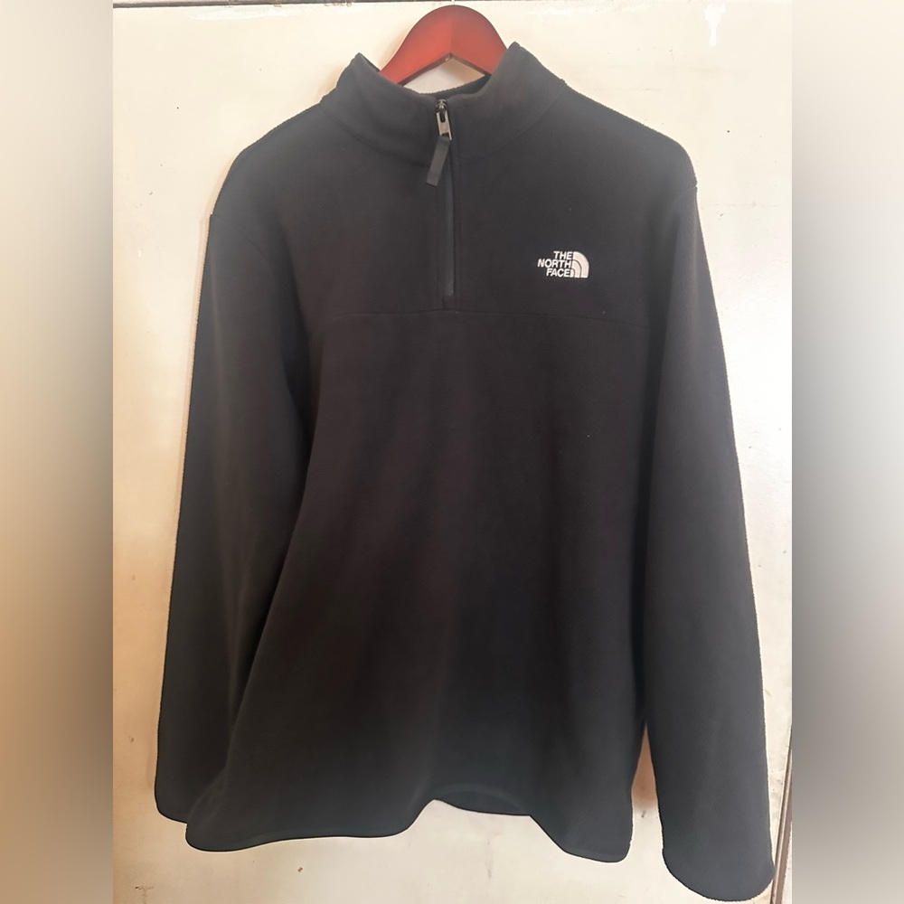 The North Face Black Quarter Zip Jacket